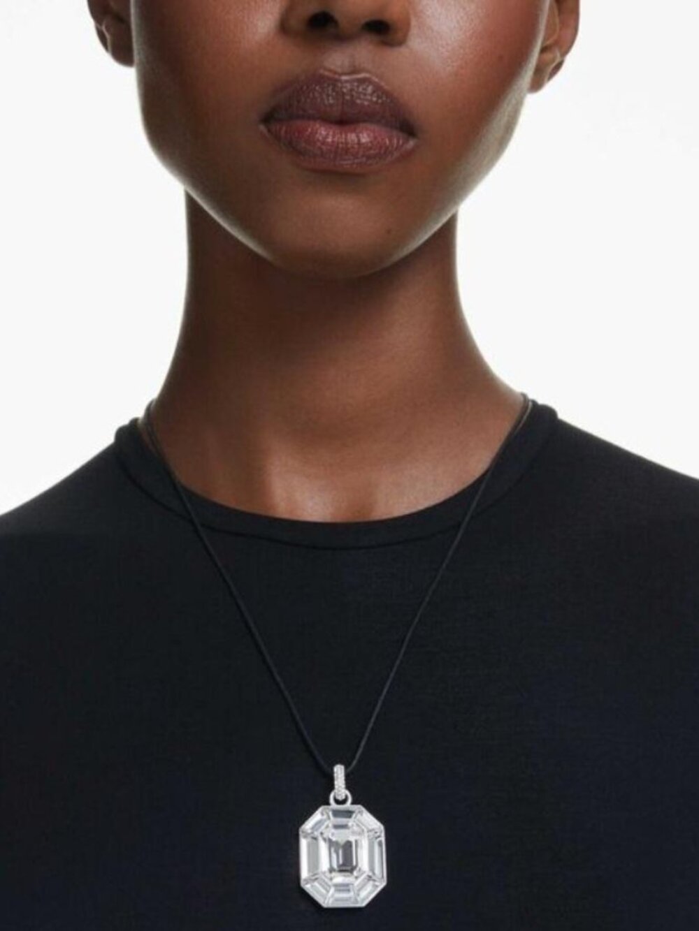 Swarovski Lucent Crystal Octagon Necklace